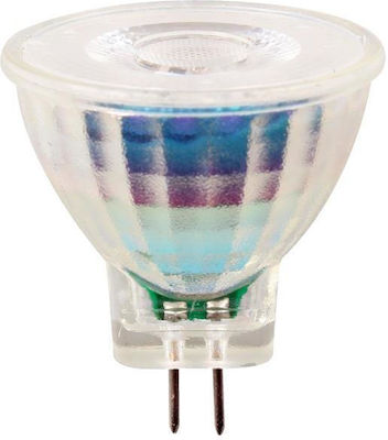Eurolamp LED Lampen für Fassung GU4 und Form MR11 Warmes Weiß 220lm 1Stück