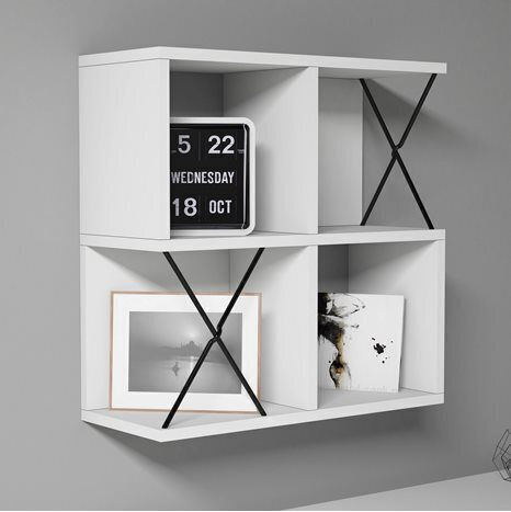 Ράφι Λευκό 60x24x60εκ.