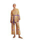 Moutaki Women's Fabric Trousers Yellow