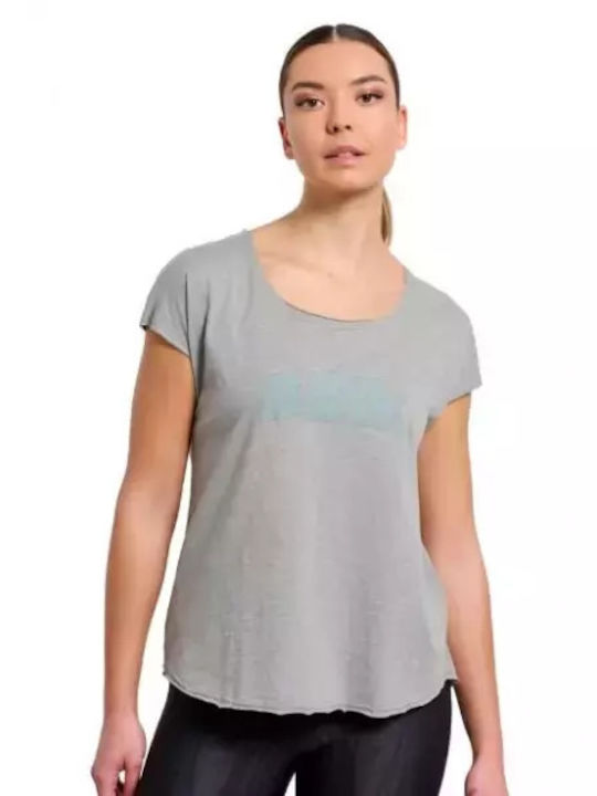 BodyTalk 1231-900828 Women's Athletic T-shirt Gray