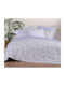 Nef-Nef Homeware Merida Cuvertură Semi-dublu Microfibra Lavender 180x220cm