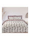 Das Home Bettwäsche-Set Überdoppel 240x260cm. 9592 Rosa 4Stück