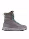Slopeside Peak Suede Γυναικείες Μπότες Χιονιού με Γούνα Μπεζ