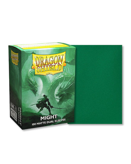 Dragon Shield Kartenhüllen Standardgröße 100 Stück Grün