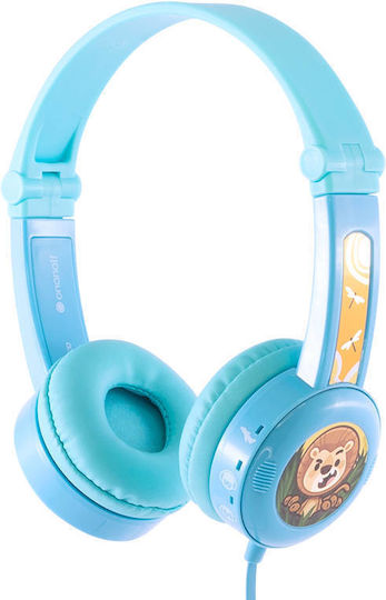 BuddyPhones Travel Kabelgebunden Kinder Am Ohr Kopfhörer Blau