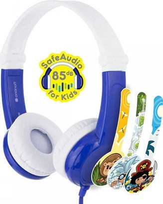 BuddyPhones DiscoverFun Kabelgebunden Kinder Am Ohr Kopfhörer Blau