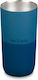 Klean Kanteen Rise Tumbler Glass Thermos Stainless Steel BPA Free 473ml Stellar with Straw and Handle