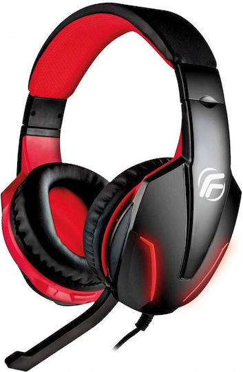 Fenner Soundgame F1 Over Ear Gaming Headset cu conexiune 2x3,5mm Roșu