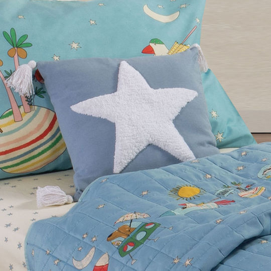 Nef-Nef Homeware Παιδικό Διακοσμητικό Μαξιλάρι 35x35εκ.