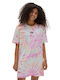 Vans Center Vee Summer Mini Athletic Dress T-Shirt Short Sleeve Printed