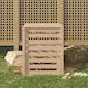 823808 Wooden Open Type Composter 63.5 x 63.5 x 77.5 cm