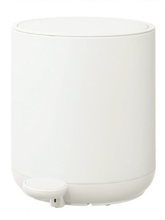 Marva Scandi Μεταλλικό Καλαθάκι Μπάνιου Soft Close 5lt Λευκό