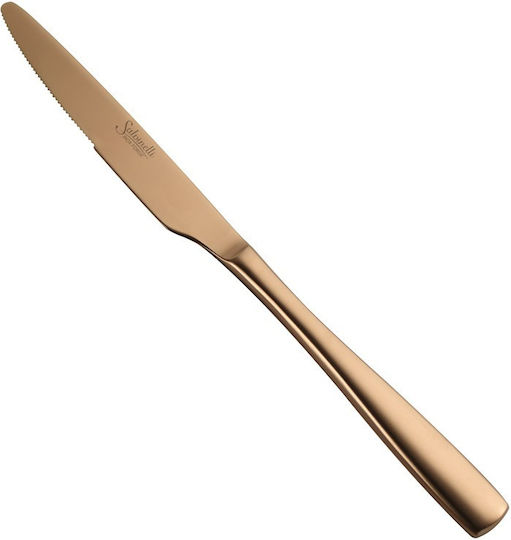 Salvinelli Flow PVD Knives Food from Stainless Steel Ice Copper 23cm 12pcs