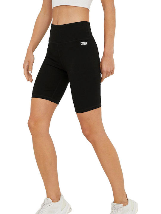 Instruire Colanti de femei de ciclism Colanti Talie inalta Negru