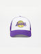 New Era Los Angeles Lakers Jockey mit Netz Purple/ White
