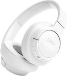 JBL Tune 720BT Wireless/Wired Over Ear Headphones with 76 hours of Operation Whitά JBLT720BTWHT