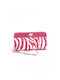 Μεγάλο Γυναικείο Πορτοφόλι Fuchsia Zebra