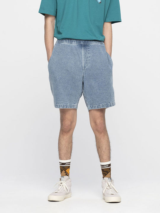 Herrenshorts Jeans Blau