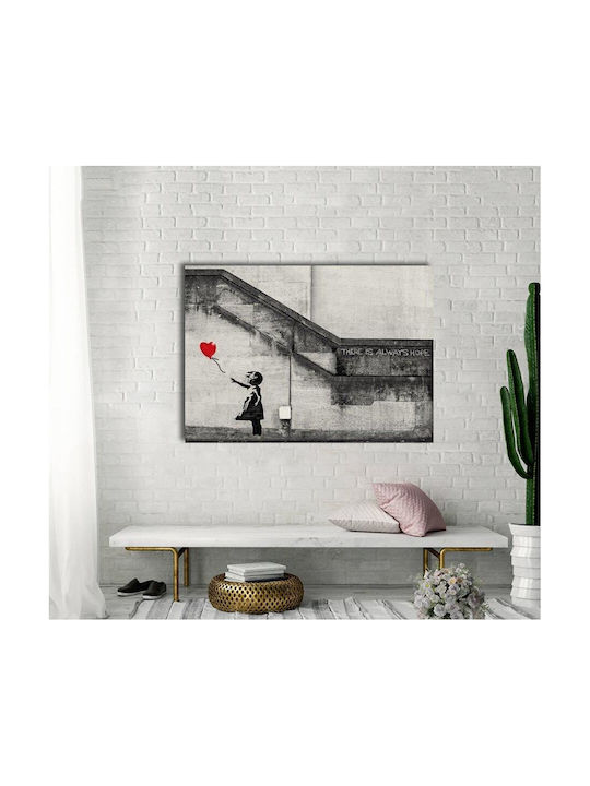 17175 Painting Copy of Banksy on Canvas 150x100cm