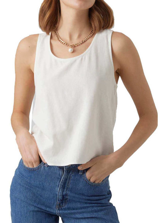 Vero Moda Bluza Albă Snow