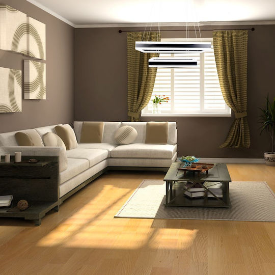 V-TAC V-TAC Ceiling Light White LED with Warm White Light 60x120x120cm