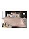 Guy Laroche Art Set Coverlet Queen Size Microsatin Amethyst 240x250cm 3pcs