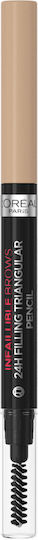 L'Oreal Paris Infaillible Brows 24H Filling Triangular Pencil for Eyebrows 07 Blonde