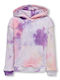 Kids Sweatshirt with Hood and Pockets Pink