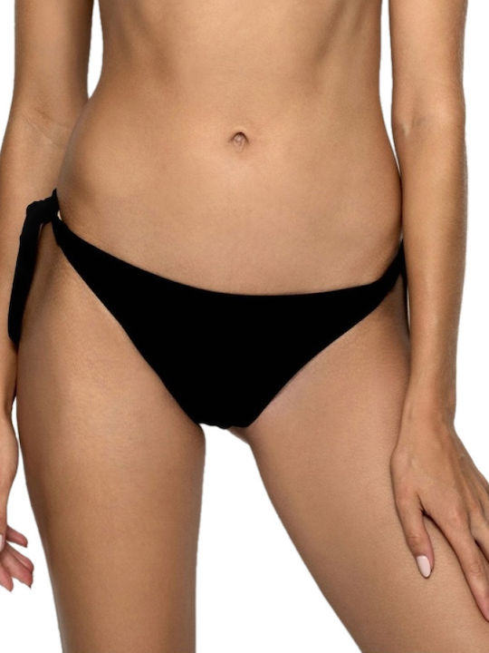 Blu4u Bikini Inferioare Slip Negru
