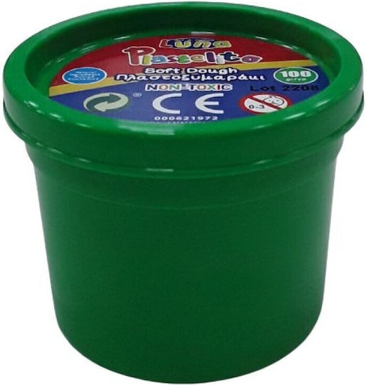 Luna Luna Modeling Dough Plasticine for 3+ Years Green