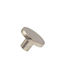 Import Hellas 6090 Knob Furniture made of Metallic Nickel Matte D34mm 6090 1pcs