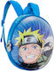 Naruto Ghiozdan De Spate Grădinița Albastru 24 x 10 x 28 cm