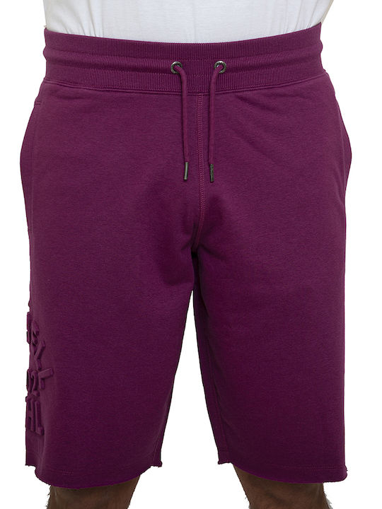 Russell Athletic Gamma Seamless Men's Sports Monochrome Shorts Purple