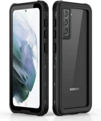Redpepper 360 Full Cover Plastic / Silicone Waterproof Black (Galaxy S23+)