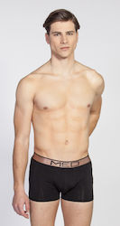 Med Logan Herren-Boxershorts 1Packung Schwarz