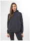 Women's Sweatshirt Hooded Navy Blue