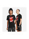 Nike Kinder-T-Shirt Schwarz