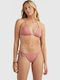 Bikini Set Triangle Top & Slip Bottom Pink