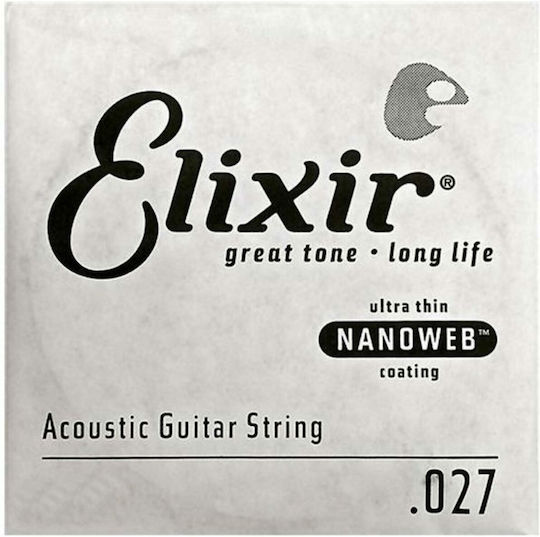 Elixir Coardă Bronz Individuală pentru Lute 027 27"