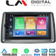 LM Digital Car Audio System for Fiat Panda Panda 2015-2020 (Bluetooth/USB/WiFi/GPS/Apple-Carplay/Android-Auto)