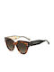 Carolina Herrera Women's Sunglasses with Brown Tartaruga Acetate Frame and Brown Gradient Lenses CH 0008/S 05L/HA