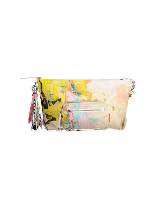 Desigual Din piele Geantă de damă Crossbody Multicolor