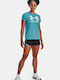 Sportstyle Graphic Women's T-shirt Fast Drying Blue