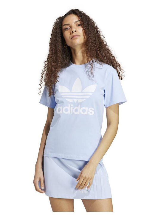 Adicolor Classics Trefoil Γυναικείο T-shirt Γαλάζιο