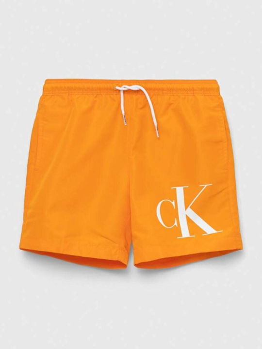 Calvin Klein Παιδικό Μαγιό Βερμούδα / Σορτς Πορτοκαλί