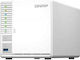 QNap TS-364-8G NAS Tower with 3 slots for HDD/SSD