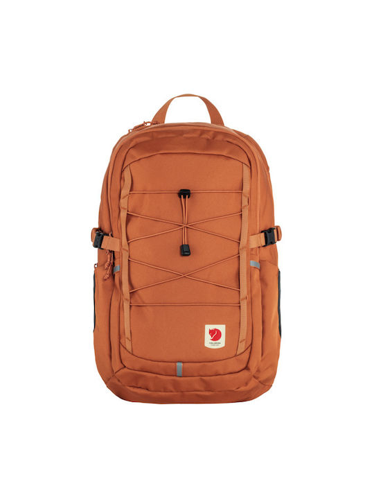 Fjallraven Skule Ανδρικό Υφασμάτινο Σακίδιο Πλάτης Terracotta Brown 28lt