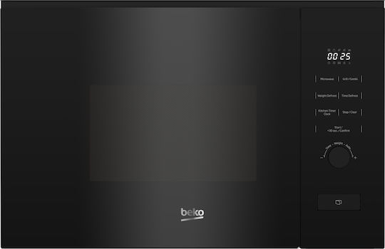Built-in Microwave Oven with Grill 20lt Black