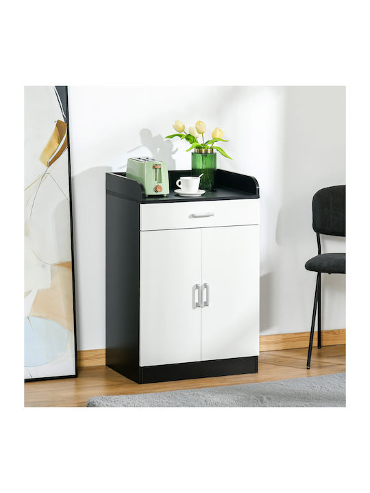 Επιδαπέδιο Ντουλάπι με Πάγκο Εργασίας 60x40x90cm Λευκό