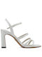 Tamaris Women's Sandals with Thin High Heel In White Colour 1-28335-20 229